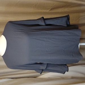 LOFT ruffle 3/4 sleeve blouse